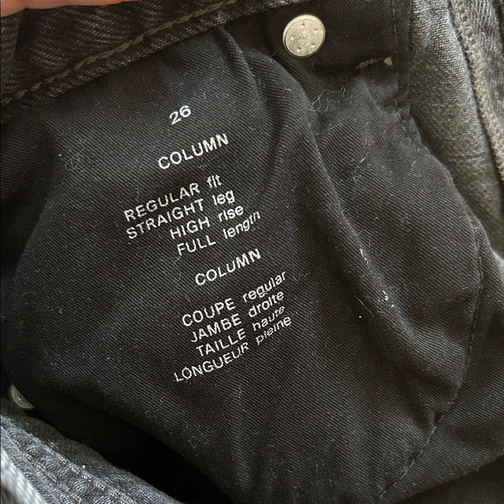 COS - COLUMN STRAIGHT-LEG JEANS - Picture 8 of 8